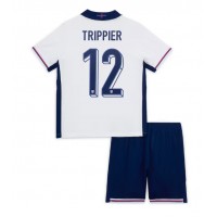 Billiga England Kieran Trippier #12 Barnkläder Hemma fotbollskläder till baby EM 2024 Kortärmad (+ Korta byxor)